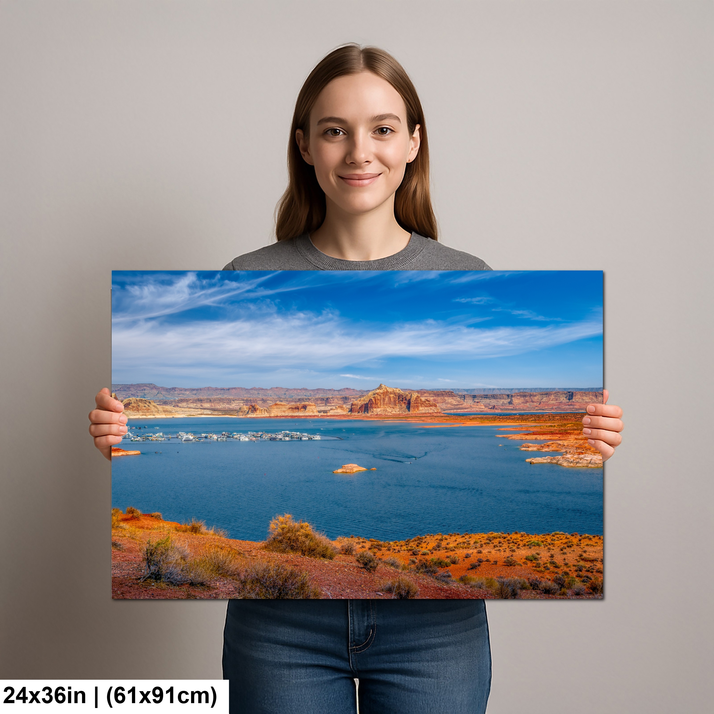Lake Powell Marina Red Rock Cliffs in Page Arizona Diagram Lake Powell Marina Red Rock Cliffs in Page Arizona Diagram