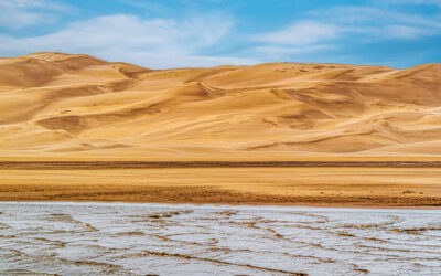 Colorado National Park Great Sand Dunes and Salt Flats