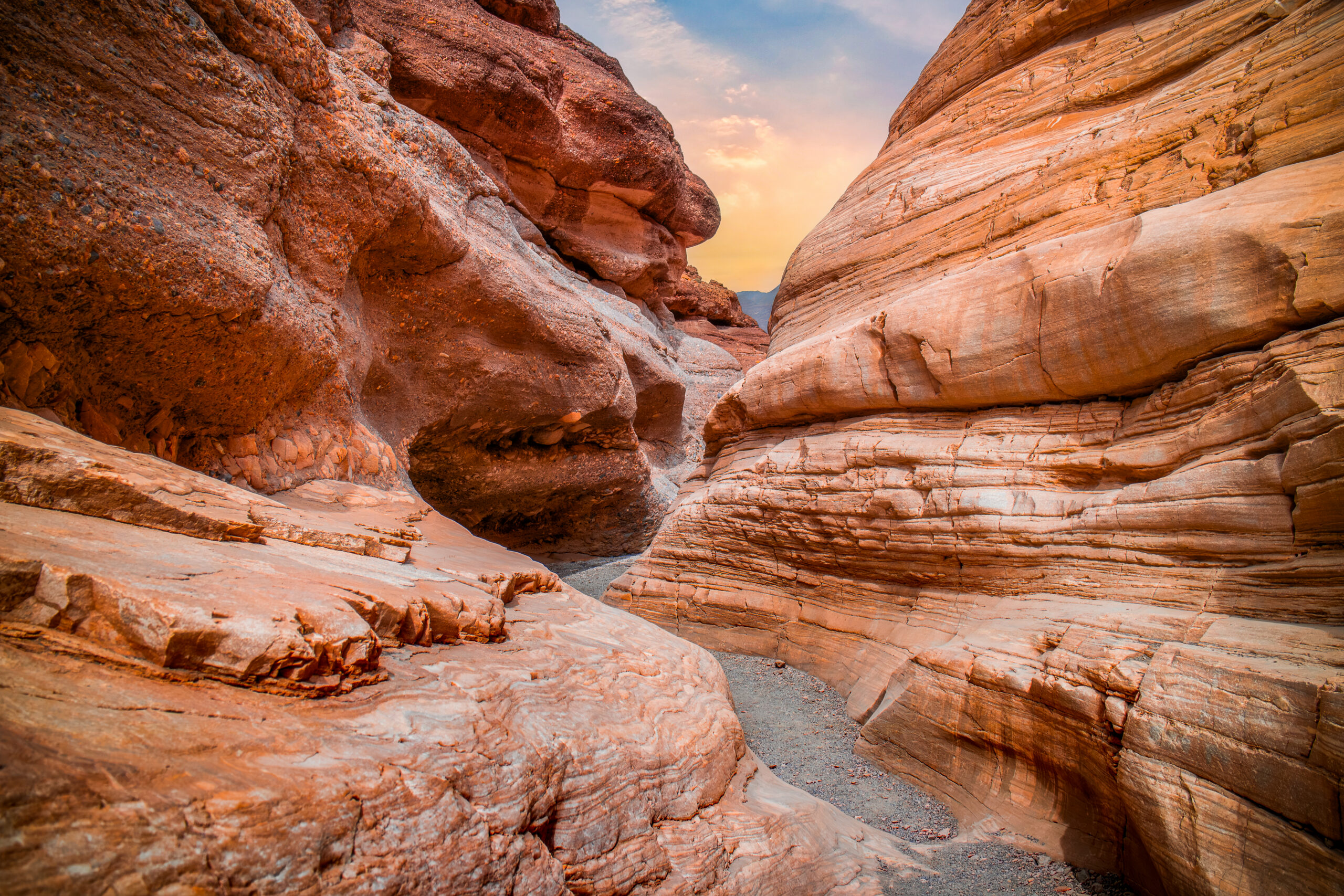 Golden Canyon Rock Formations Golden Canyon Rock Formations