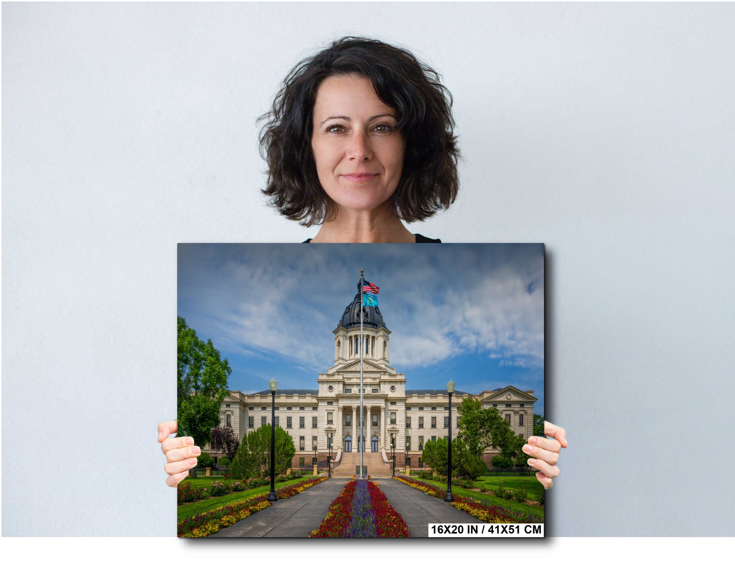 South Dakota State Capitol Flower Garden Diagram