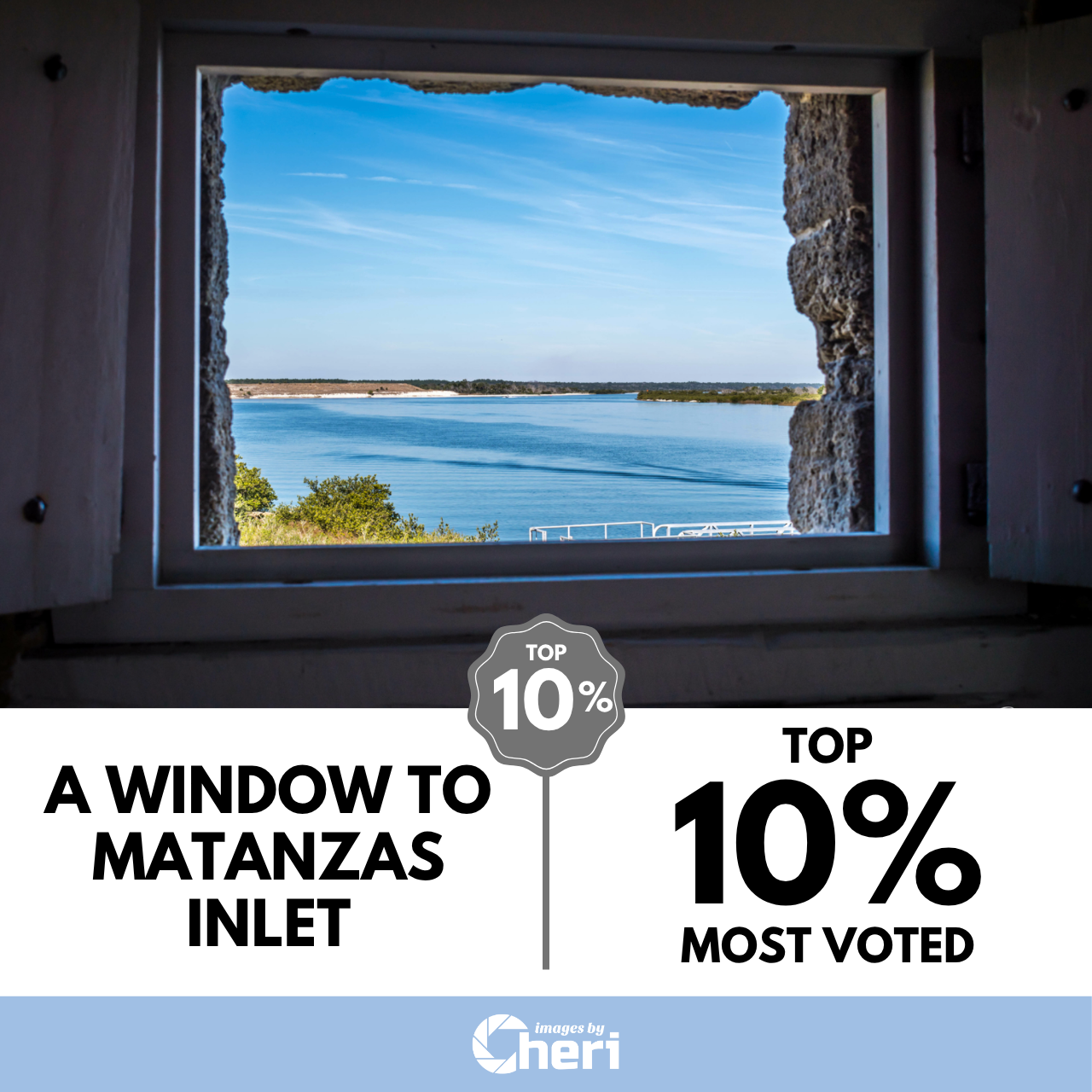 A Window to Matanzas Inlet_Through Windows