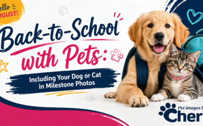 Back-to-School with Pets: Including Your Dog or Cat in Milestone Photos