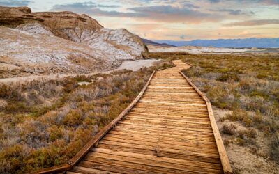 Artist Drive Boardwalk in Death Valley National Park