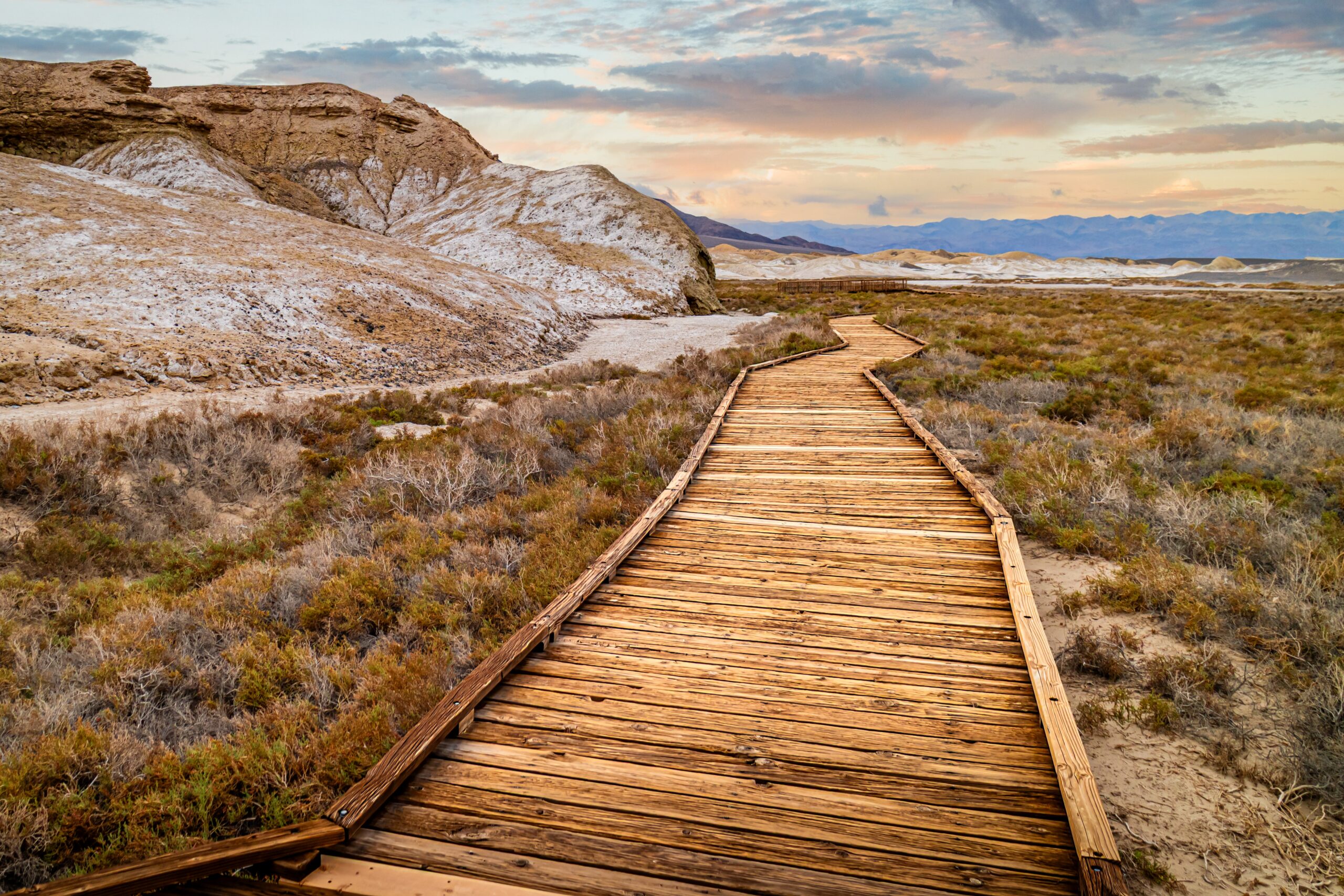 Artist Drive Boardwalk in Death Valley National Park