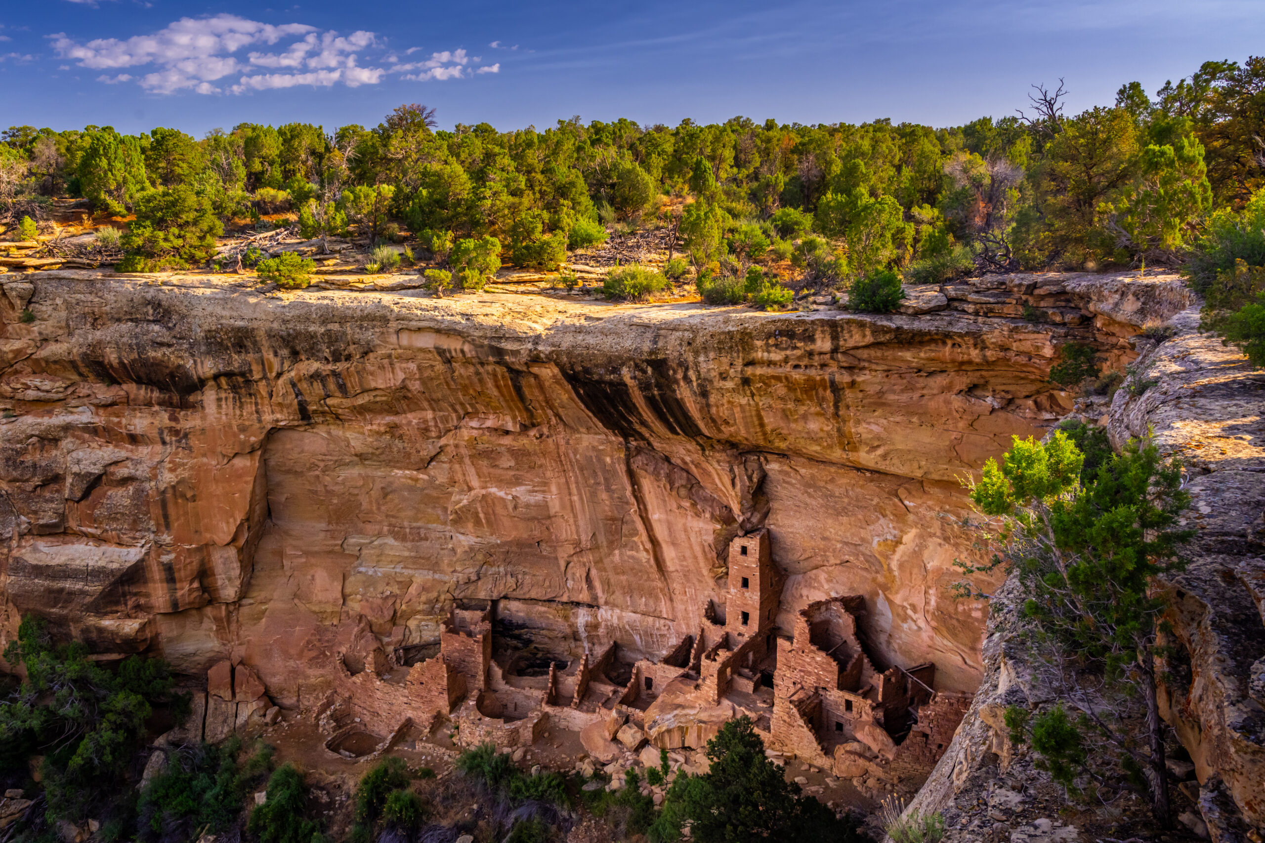 Cliff Palace at Mesa Verde National Park Cliff Palace at Mesa Verde National Park