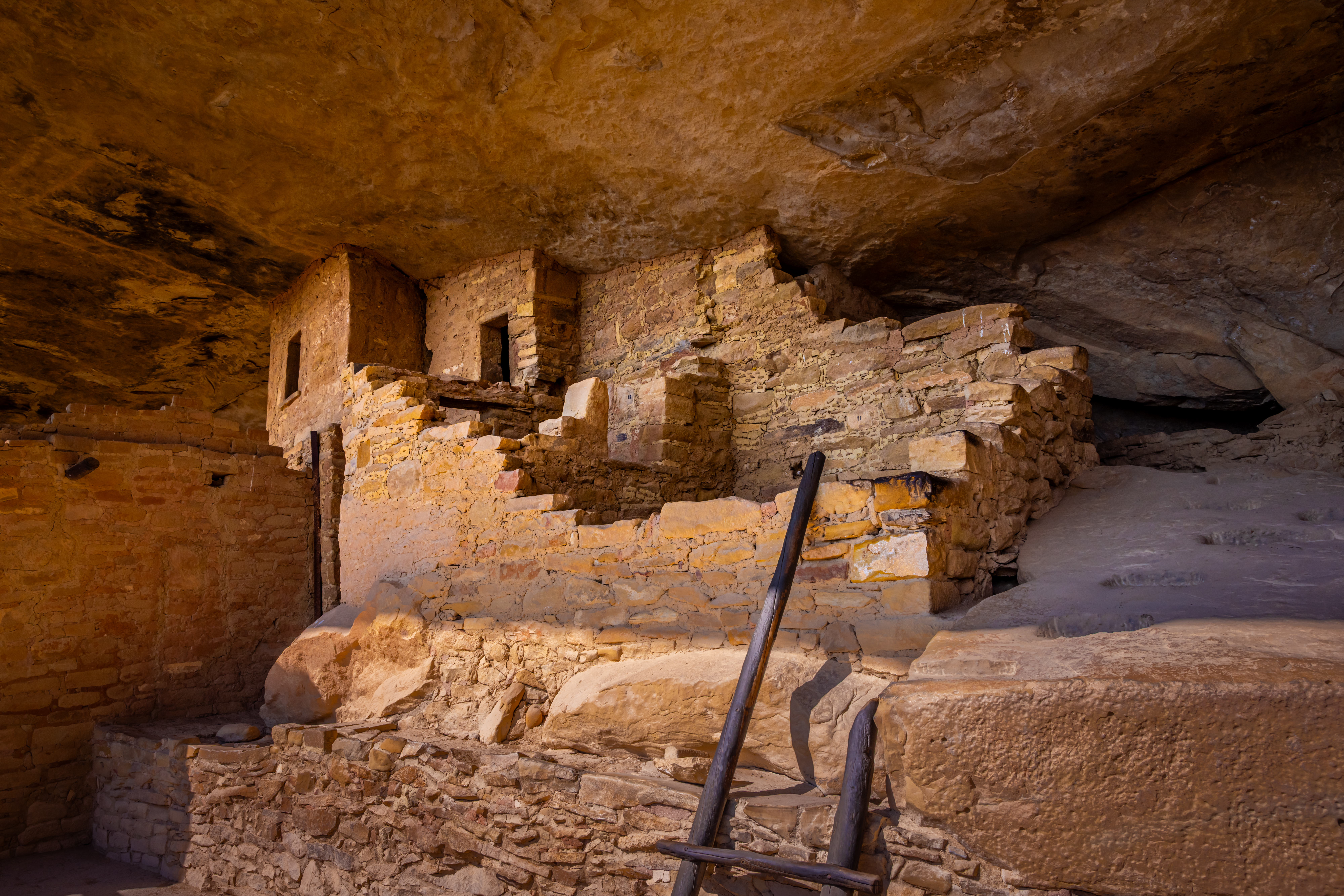 Ancient Cliff Dwelling at Mesa Verde National Park