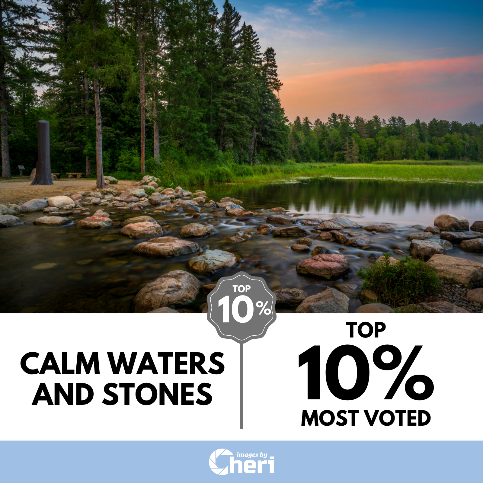 Calm Waters and Stones_Welcome Spring