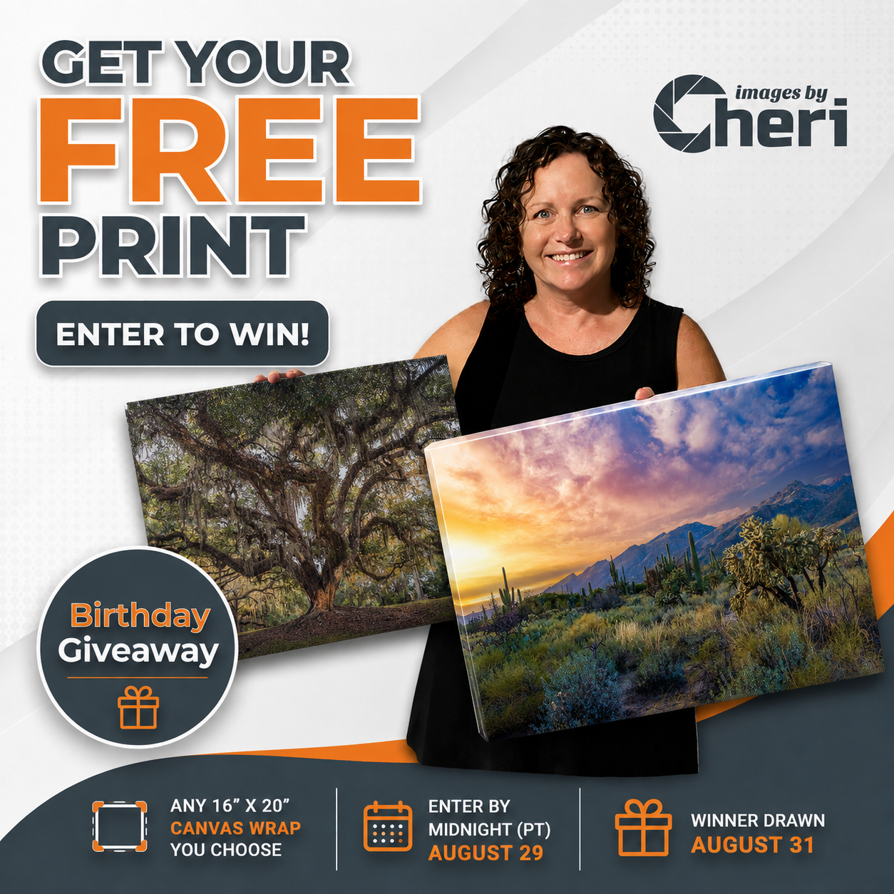 Cheri's Birthday Fine Art Print Giveaway - Win a 16x20 Etsy Print