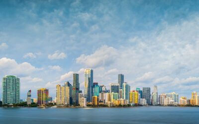 Miami Skyline Daylight High-Rise Cityscape