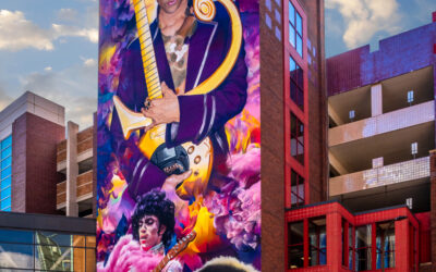 Prince Tribute Mural Minneapolis