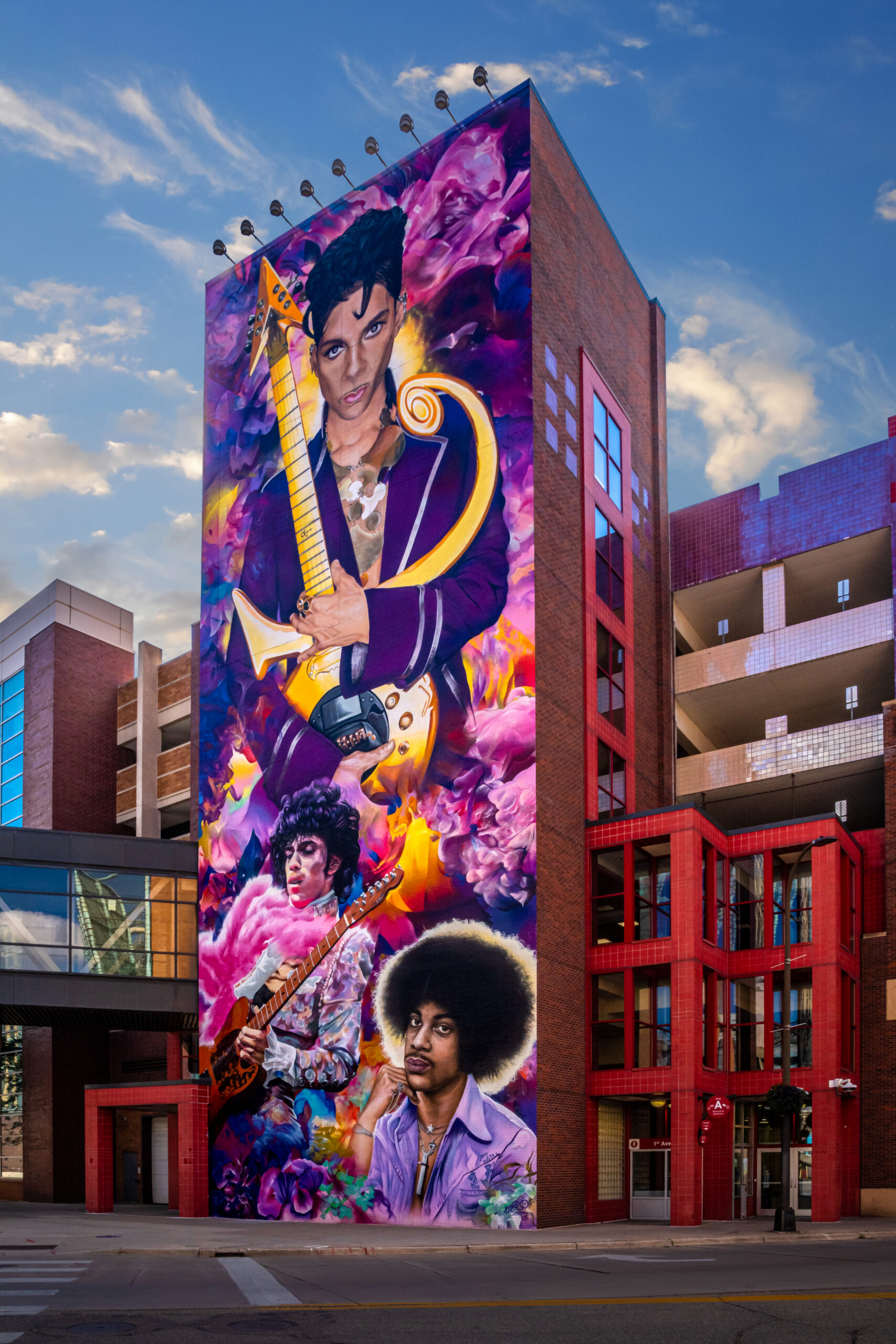 Prince Tribute Mural Minneapolis Prince Tribute Mural Minneapolis