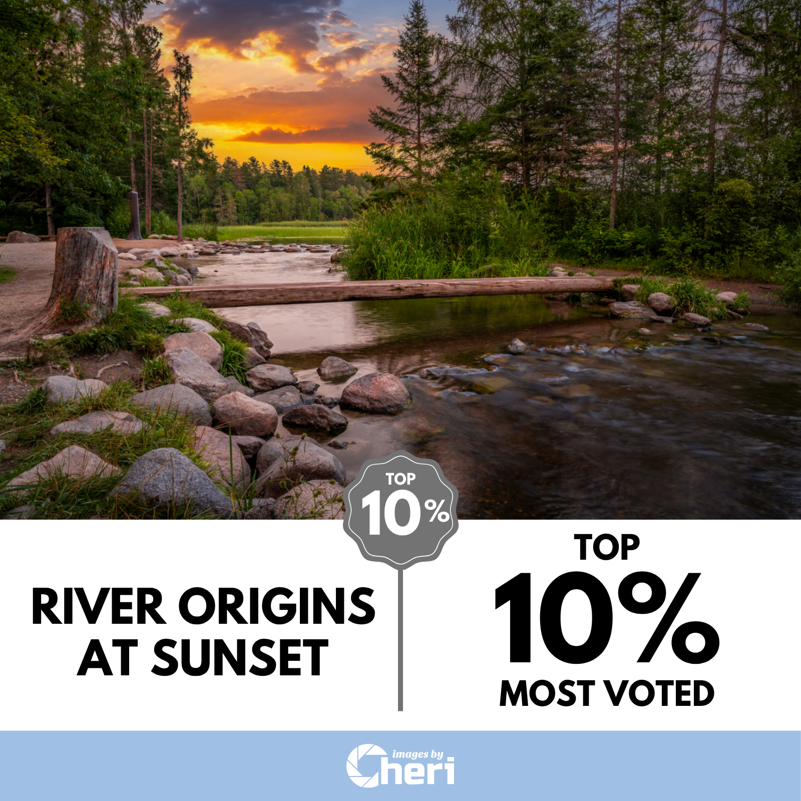 River Origins at Sunset_Colors in Nature