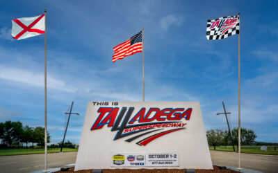 Racing Flags Sign: Talladega Superspeedway Alabama NASCAR Photo Wall Art