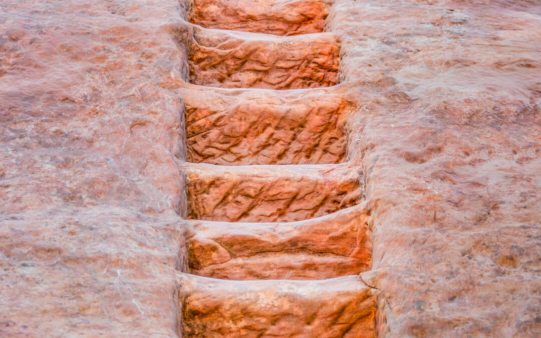 Ancient Stone Steps Red Rock Canyon Open Space Colorado Springs